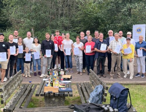 Lions Club Saarschleife veranstaltet erfolgreiches Hobby-Boule-Turnier für den guten Zweck